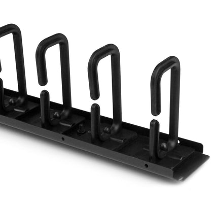 StarTech.com Vertical Cable Organizer with D-Ring Hooks - Vertical Cable Management Panel - 20U - 2.8ft. CMVER20UD