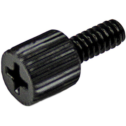 StarTech.com 6-32, 5/16in Long Black Metal Computer Case Thumbscrew &acirc;&euro;" Pkg of 50 - Metal Thumbscrews - PC Case Thumbscrew - 8 mm (pack of 50 ) SCREWTHUMB