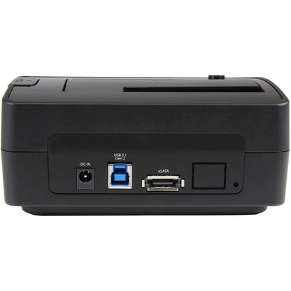 StarTech.com USB 3.1 Hard Drive Dock - USB C / USB A / eSata - 2.5 / 3.5" SATA SSD/HDD Drives - Hard Drive Docking Station SDOCKU313E