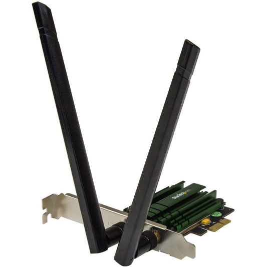 StarTech.com PCI Express AC1200 Dual Band Wireless-AC Network Adapter - PCIe 802.11ac WiFi Card PEX867WAC22