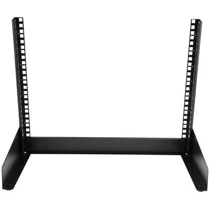 StarTech.com 2-Post 8U Desktop Server Rack, Open Frame 19in Computer Rack, Small Home/Office Rack for AV / Studio / Data / IT Equipment RK8OD