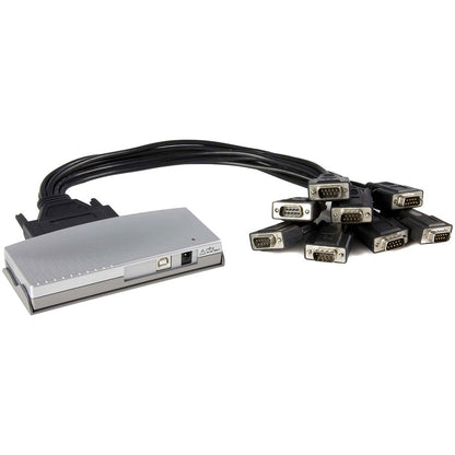 StarTech.com USB to Serial Adapter Hub - 8 Port - DB9 (9-pin) - USB Serial - FTDI USB to RS232 Adapter - USB Serial ICUSB2328