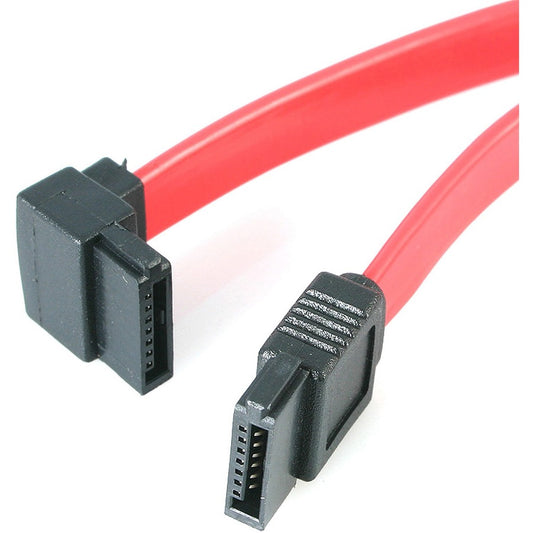 StarTech.com 12in SATA to Left Angle SATA Serial ATA Cable SATA12LA1