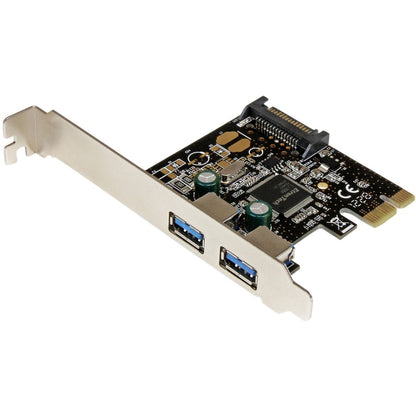 StarTech.com 2 Port PCI Express PCIe SuperSpeed USB 3.0 Controller Card w/ SATA Power - 5Gbps PEXUSB3S23