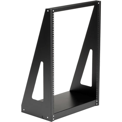 StarTech.com 2-Post 16U Heavy-Duty Desktop Server Rack, Small Open Frame 19in Network Rack for Home/Office IT Equipment, TAA Compliant 2POSTRACK16