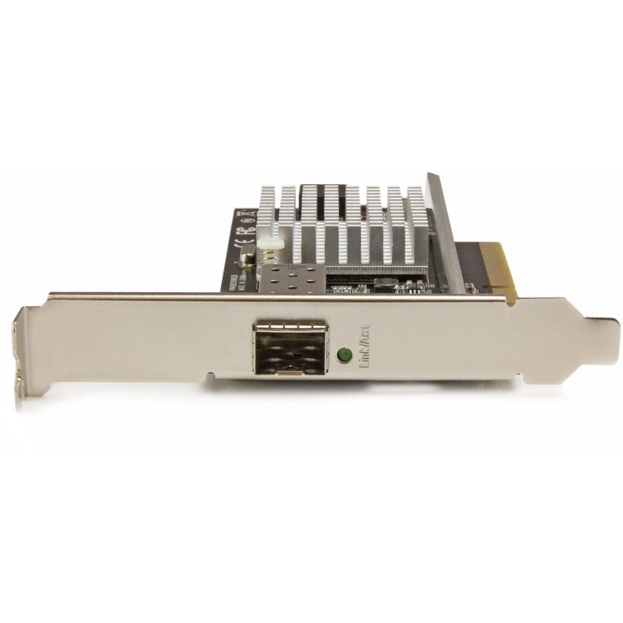 StarTech.com 10G Network Card - 1x 10G Open SFP+ Multimode LC Fiber Connector - Intel 82599 Chip - Gigabit Ethernet Card PEX10000SRI