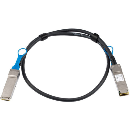 StarTech.com MSA Uncoded Compatible 1m 40G QSFP+ to QSFP+ Direct Attach Cable - 40 GbE QSFP+ Copper DAC 40 Gbps Low Power Passive Twinax QSFP40GPC1M