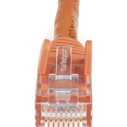 StarTech.com 2ft CAT6 Ethernet Cable - Orange Snagless Gigabit - 100W PoE UTP 650MHz Category 6 Patch Cord UL Certified Wiring/TIA N6PATCH2OR