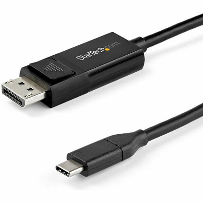 StarTech.com 3ft (1m) USB C to DisplayPort 1.4 Cable 8K 60Hz/4K - Reversible DP to USB-C or USB-C to DP Video Adapter Cable HBR3/HDR/DSC CDP2DP141MBD