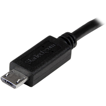 StarTech.com 8in USB OTG Cable - Micro USB to Micro USB - M/M - USB OTG Adapter - 8 inch UUUSBOTG8IN