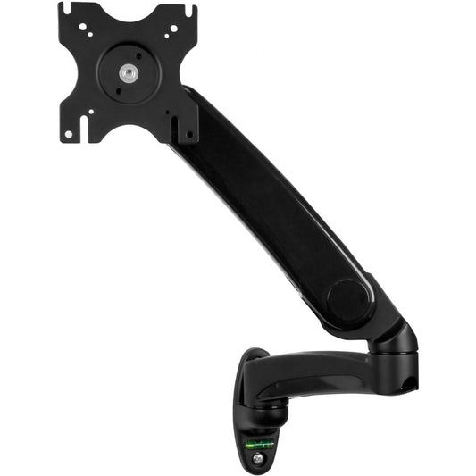 StarTech.com Single Wall Mount Monitor Arm, Gas-Spring, Full Motion Articulating, For VESA Mount Monitors up to 34" (19.8lb/9kg) ARMPIVWALL