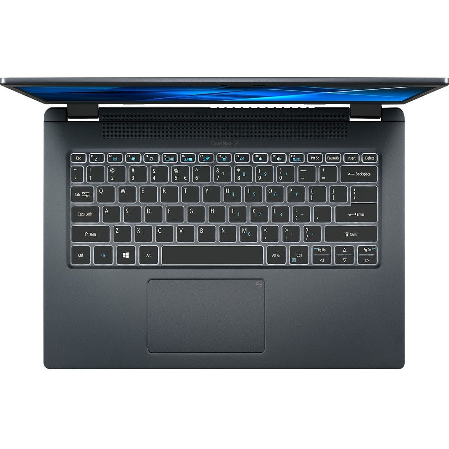 Acer TravelMate P4 P414-51 TMP414-51-781T 14" Notebook - Full HD - Intel Core i7 11th Gen i7-1165G7 - 16 GB - 512 GB SSD - English Keyboard - Slate Blue NX.VP2AA.008