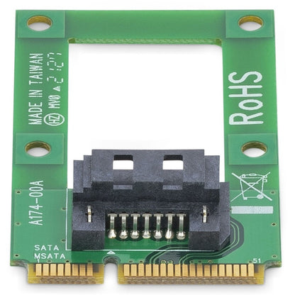 StarTech.com mSATA to SATA HDD / SSD Adapter - Mini SATA to SATA Converter Card MSAT2SAT3