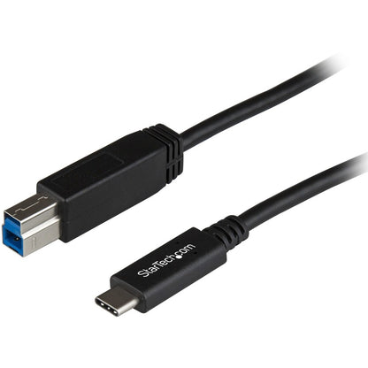 StarTech.com 1m 3 ft USB C to USB B Printer Cable M/M - USB 3.1 (10Gbps) - USB B Cable - USB C to USB B Cable - USB Type C to Type B Cable USB31CB1M