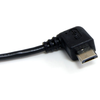 StarTech.com USB cable - 4 pin USB Type A (M) - Right Angle Micro USB Type B (M) - 90 cm UUSBHAUB3RA