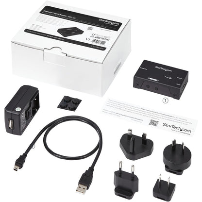 StarTech.com DisplayPort Signal Booster - DisplayPort Extender - DP Video Signal Amplifier - 4K 60Hz DPBOOST