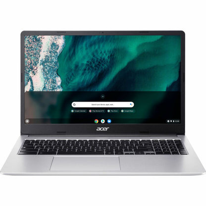 Acer Chromebook 315 CB315-4HT CB315-4HT-C72W 15.6" Touchscreen Chromebook - Full HD - Intel Celeron N5100 - 4 GB - 32 GB Flash Memory - English (US) Keyboard - Pure Silver NX.AZ1AA.002