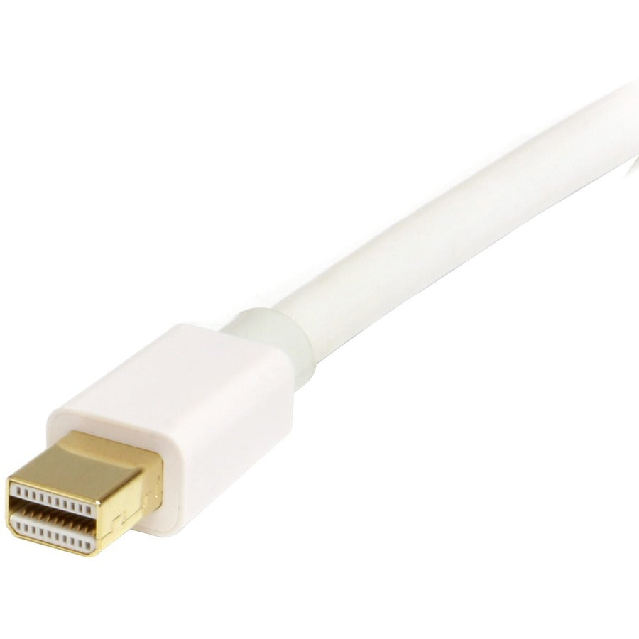 StarTech.com 3m (10ft) Mini DisplayPort to DisplayPort 1.2 Cable, 4K x 2K mDP to DisplayPort Adapter Cable, Mini DP to DP Cable MDP2DPMM3MW