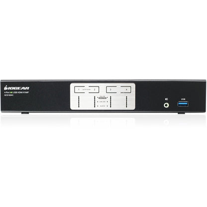 IOGEAR 4-Port 4K KVMP Switch with HDMI Connection, USB 3.0 Hub, and Audio (TAA) GCS1934H