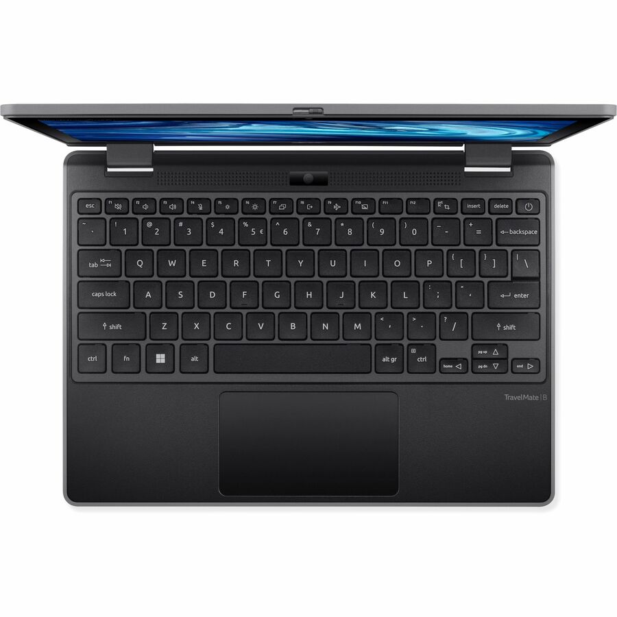 Acer TravelMate Spin B3 B311RN-33 TMB311RN-33-C0JS 11.6" Touchscreen Convertible 2 in 1 Notebook - WXGA - Intel N100 - 4 GB - 128 GB Flash Memory - English Keyboard - Black NX.VZ3AA.002