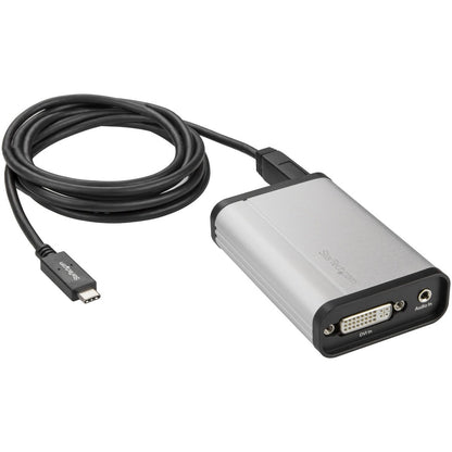 StarTech.com DVI to USB C Video Capture Device - USB Capture Card - Windows and Mac - DirectShow Compatible - 1080p 60fps - USBC2DVCAPRO USBC2DVCAPRO