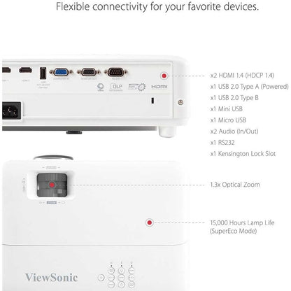 ViewSonic PX703HD 3D DLP Projector PX703HD