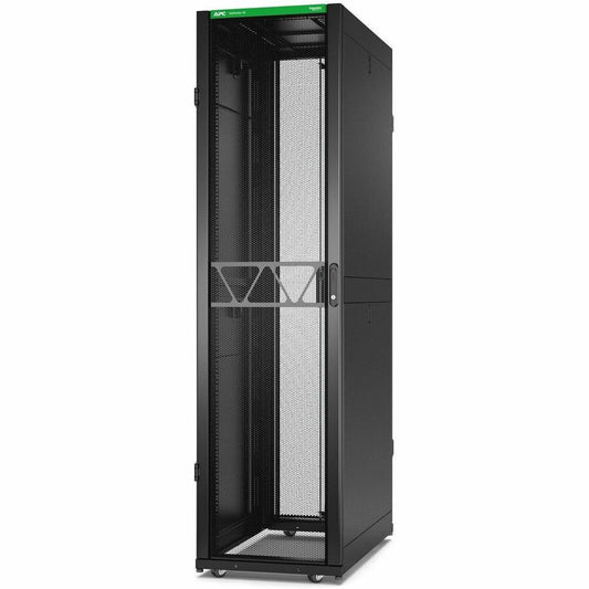 Rack serveur APC by Schneider Electric NetShelter SX Gen 2, 48U, 2258H x 600L x 1070P mm, avec côtés, noir AR3107B2