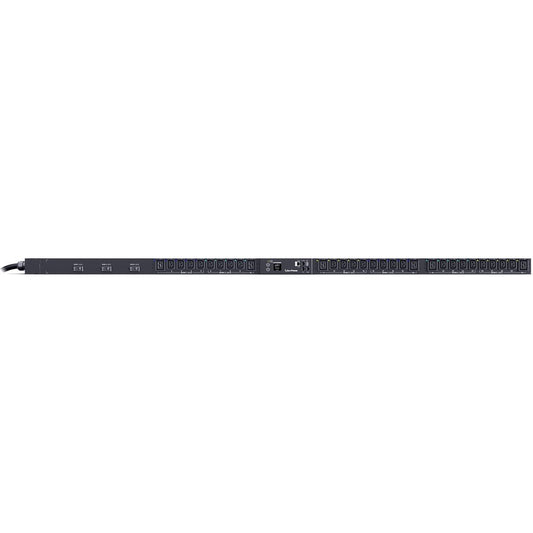 CyberPower PDU83106 3 Phase 200 - 240 VAC 30A Switched Metered-by-Outlet PDU PDU83106