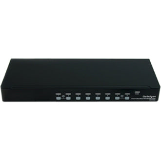 StarTech.com 8 Port 1U Rackmount DVI USB KVM Switch SV831DVIU