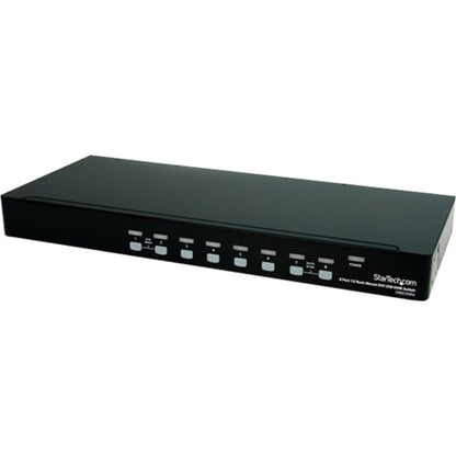 StarTech.com 8 Port 1U Rackmount DVI USB KVM Switch SV831DVIU