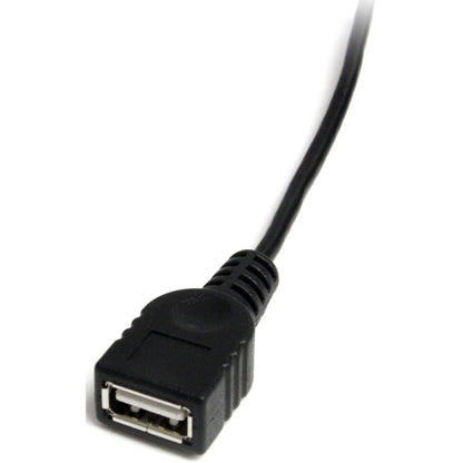 StarTech.com 1 ft Mini USB 2.0 Cable - USB A to Mini B F/M USBMUSBFM1