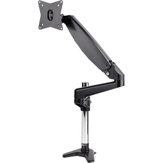 StarTech.com Desk Mount Monitor Arm for Single VESA Display 49"(17.6lb/8kg), Full Motion Articulating & Height Adjustable, C-Clamp/Grommet ARMPIVOTE2