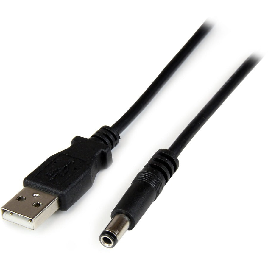 Star Tech.com 1m USB to Type N Barrel 5V DC Power Cable - USB A to 5.5mm DC USB2TYPEN1M