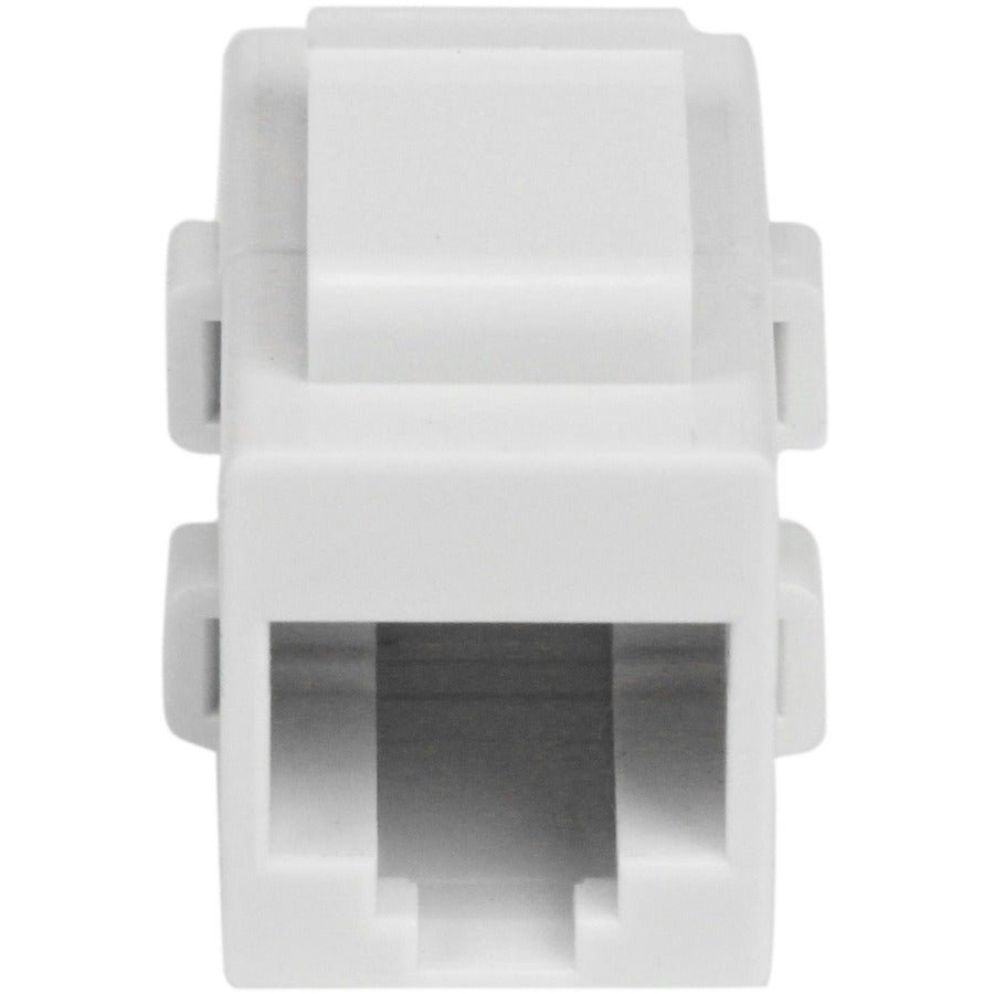 StarTech.com White Cat 6 RJ45 Keystone Jack Network Coupler - F/F C6KEYCOUPLWH