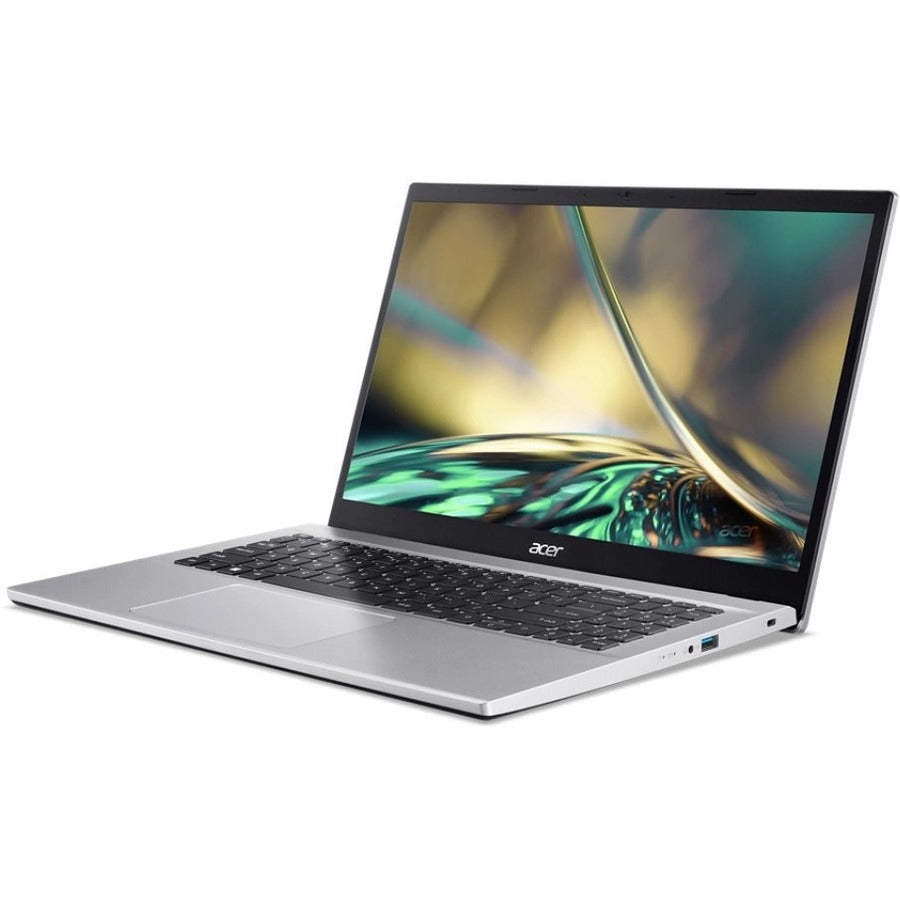 Acer Aspire 3 A315-59 A315-59-32X9 15.6" Notebook - Full HD - Intel Core i3 12th Gen i3-1215U - 8 GB - 256 GB SSD - English (US), French Keyboard - Pure Silver NX.K6SAA.004