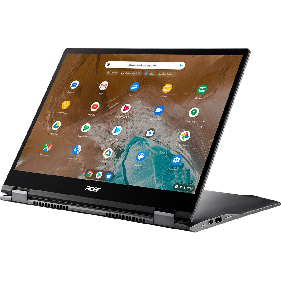 Acer CP713-2W CP713-2W-568T 13.5" Touchscreen Convertible 2 in 1 Chromebook - 2K - Intel Core i5 10th Gen i5-10210U - 16 GB - 256 GB SSD - English (US) Keyboard - Steel Gray NX.HQBAA.002