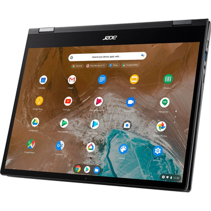 Acer CP713-2W CP713-2W-568T 13.5" Touchscreen Convertible 2 in 1 Chromebook - 2K - Intel Core i5 10th Gen i5-10210U - 16 GB - 256 GB SSD - English (US) Keyboard - Steel Gray NX.HQBAA.002