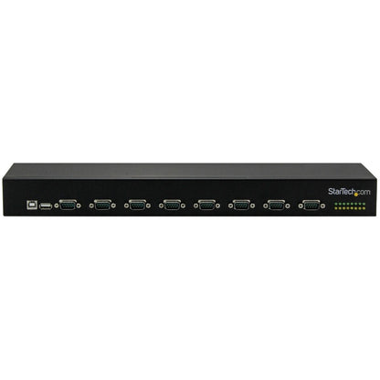 StarTech.com USB to Serial Hub - 8 Port - COM Port Retention - Rack Mount and Daisy Chainable - FTDI USB to RS232 Hub ICUSB23208FD