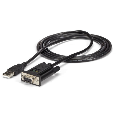 StarTech.com USB to Serial Adapter - Null Modem - FTDI USB UART Chip - DB9 (9-pin) - USB to RS232 Adapter ICUSB232FTN