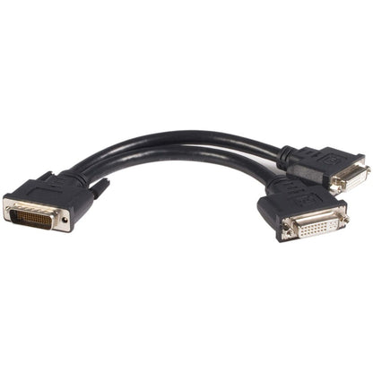 StarTech.com LFH 59 Male to Dual Female DVI I DMS 59 Cable DMSDVIDVI1