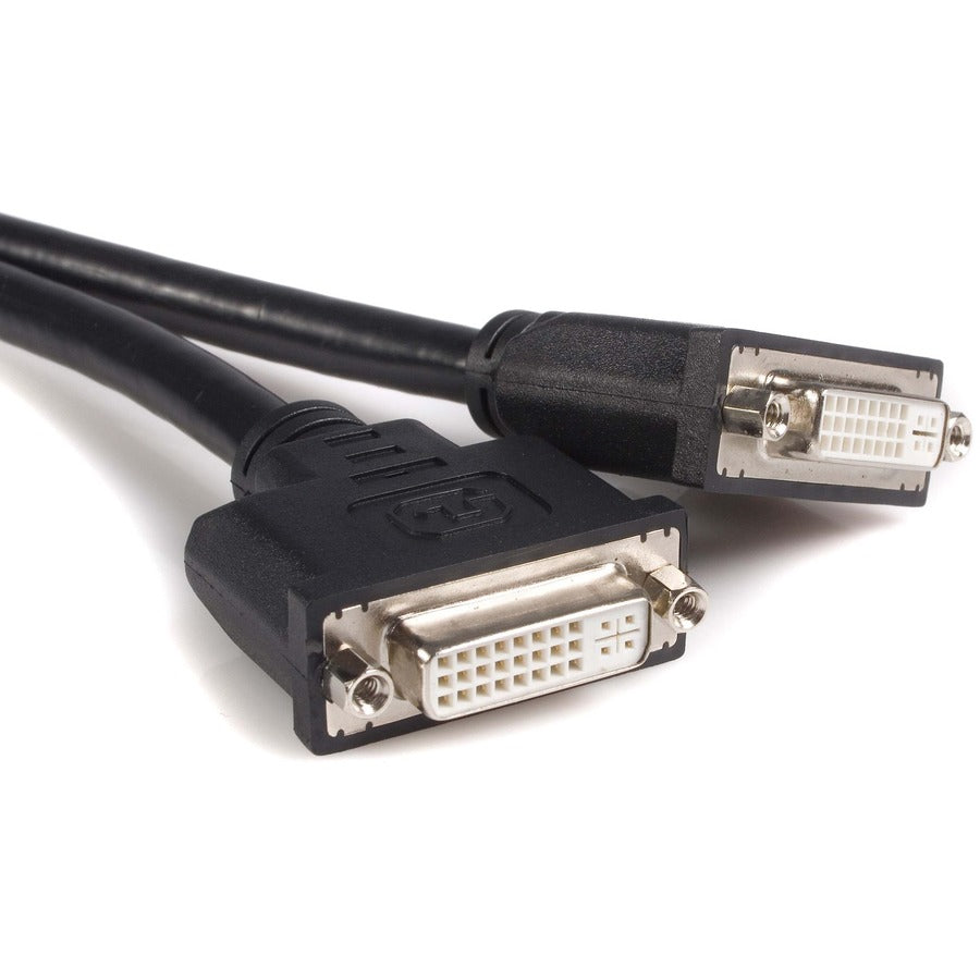 StarTech.com LFH 59 Male to Dual Female DVI I DMS 59 Cable DMSDVIDVI1