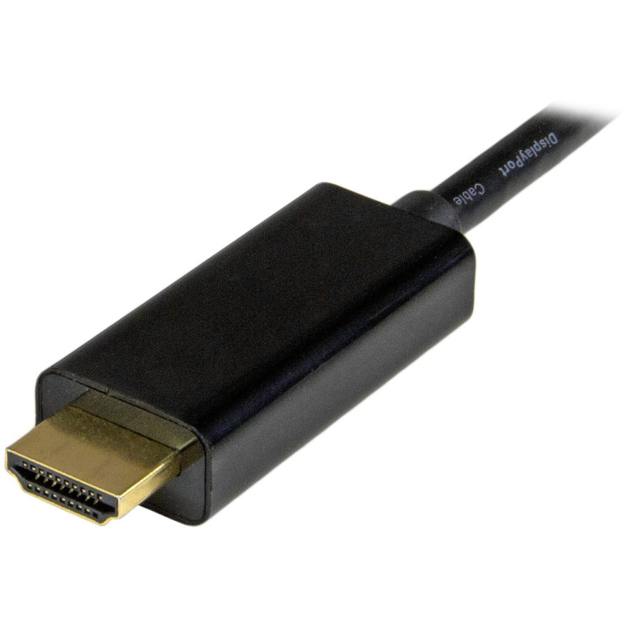 StarTech.com 15ft (5m) Mini DisplayPort to HDMI Cable, 4K 30Hz Video, Mini DP to HDMI Adapter/Converter Cable, mDP to HDMI Monitor/Display MDP2HDMM5MB