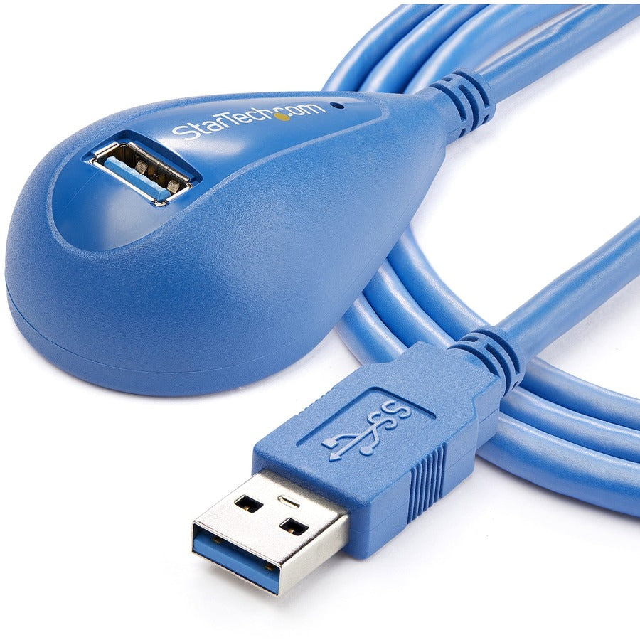 StarTech.com 5 ft Desktop SuperSpeed USB 3.0 (5Gbps) Extension Cable - A to A M/F USB3SEXT5DSK