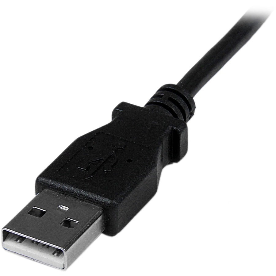 StarTech.com 2m Mini USB Cable - A to Down Angle Mini B USBAMB2MD