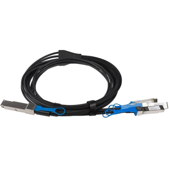 StarTech.com MSA Uncoded Compatible 2m QSFP+ to 4x SFP+ Direct Attach Breakout Cable - 40GbE - QSFP+ to 4x SFP+ Copper DAC 40 Gbps Low Power QSFP4SFPPC2M