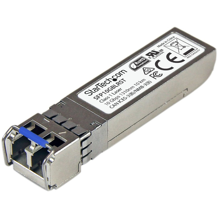 StarTech.com MSA Uncoded SFP+ Module - 10GBASE-LR - 10GE Gigabit Ethernet SFP+ 10GbE Single Mode Fiber (SMF) Optic Transceiver - 10km DDM SFP10GBLRST