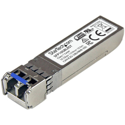 StarTech.com MSA Uncoded SFP+ Module - 10GBASE-LR - 10GE Gigabit Ethernet SFP+ 10GbE Single Mode Fiber (SMF) Optic Transceiver - 10km DDM SFP10GBLRST