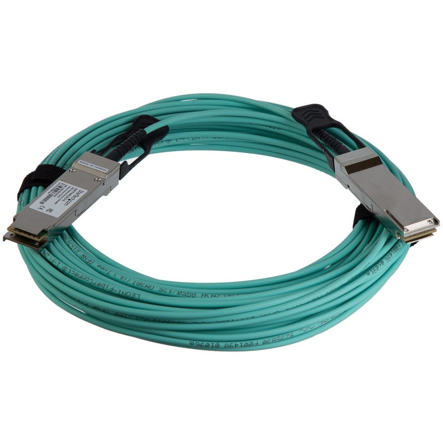 StarTech.com Cisco QSFP-H40G-AOC15M Compatible 5m 40G QSFP+ to SFP AOC Cable - 40GbE QSFP+ Active Optical Fiber 40Gbps QSFP + Cable 16.4' QSFPH40GAO15