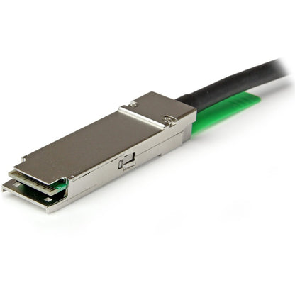 StarTech.com MSA Uncoded Compatible 2m 40G QSFP+ to QSFP+ Direct Attach Cable - 40 GbE QSFP+ Copper DAC 40 Gbps Low Power Passive Twinax QSFPMM2M