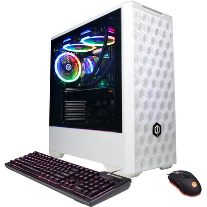 CyberPowerPC Gamer Supreme SLC10780CPGV3 Gaming Desktop Computer - Intel Core i9 13th Gen i9-13900KF - 32 GB - 1 TB HDD - 2 TB SSD - Mid-tower - White SLC10780CPGV3